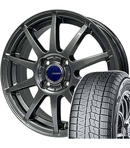 Amazon | 165/65R15 スタッドレスタイヤ＆ホイール4本セット ソリオ